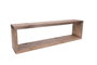 Hanah Home Aa007 Estantería de pared de madera de abeto Color Nogal